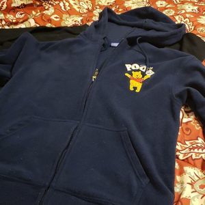 Lg Disney set winnie jacket and  micky tee